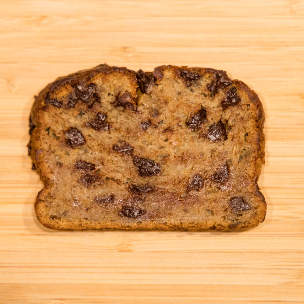 Chocolate Chip Banana Bread (1 Slice)